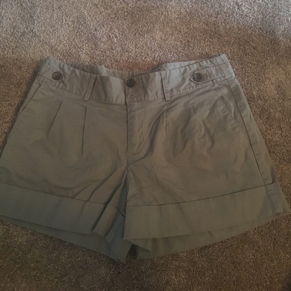 Dark green shorts