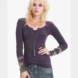 Free People Kombucha Thermal Top