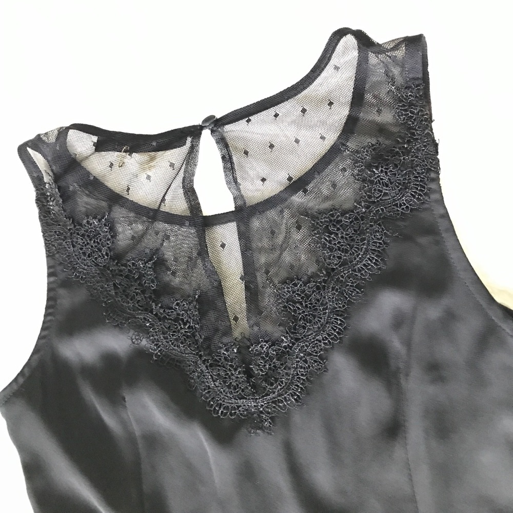 🆕 BLACK LACE COCKTAIL MINI DRESS - Picture 4 of 4