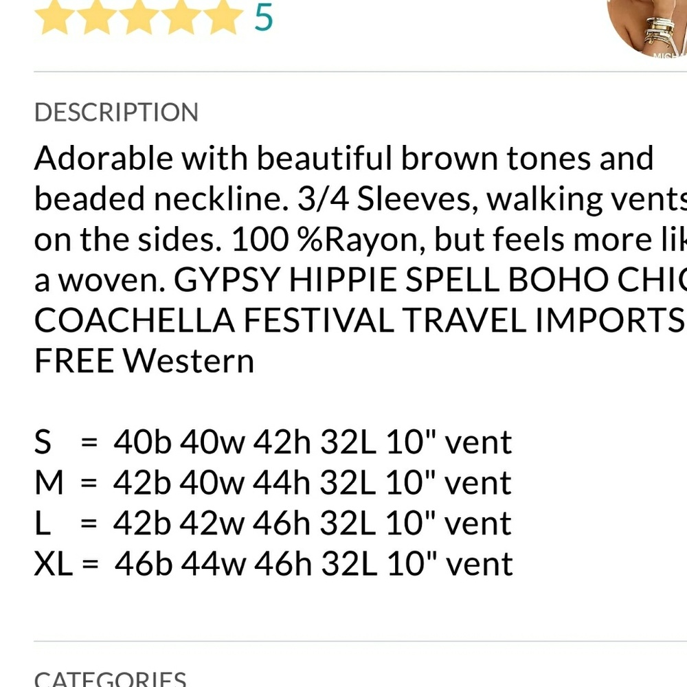 Native Vibe Dress or Tunic - Picture 4 of 6