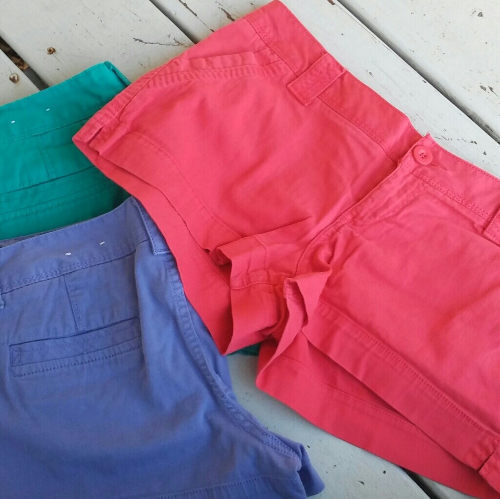 Colored shorts