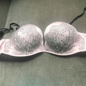36C bombshell plunge push up bra