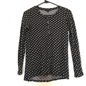Gap Heart pattern Henley