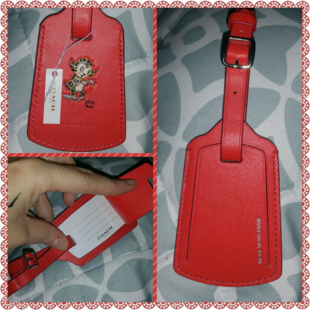 Coach Luggage Tag Monkey LIMITED ADDITION SOLD OUT