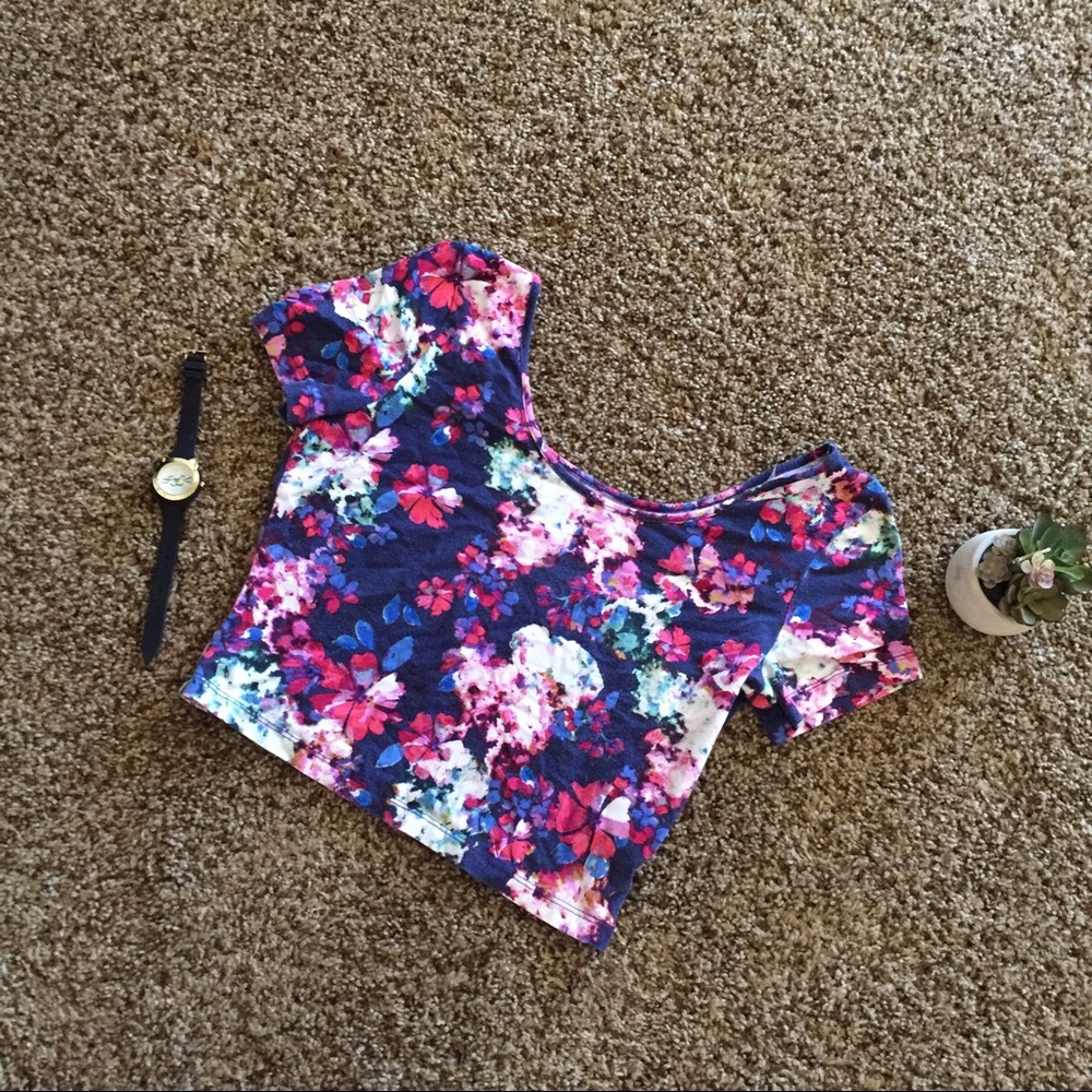 Floral Crop Top