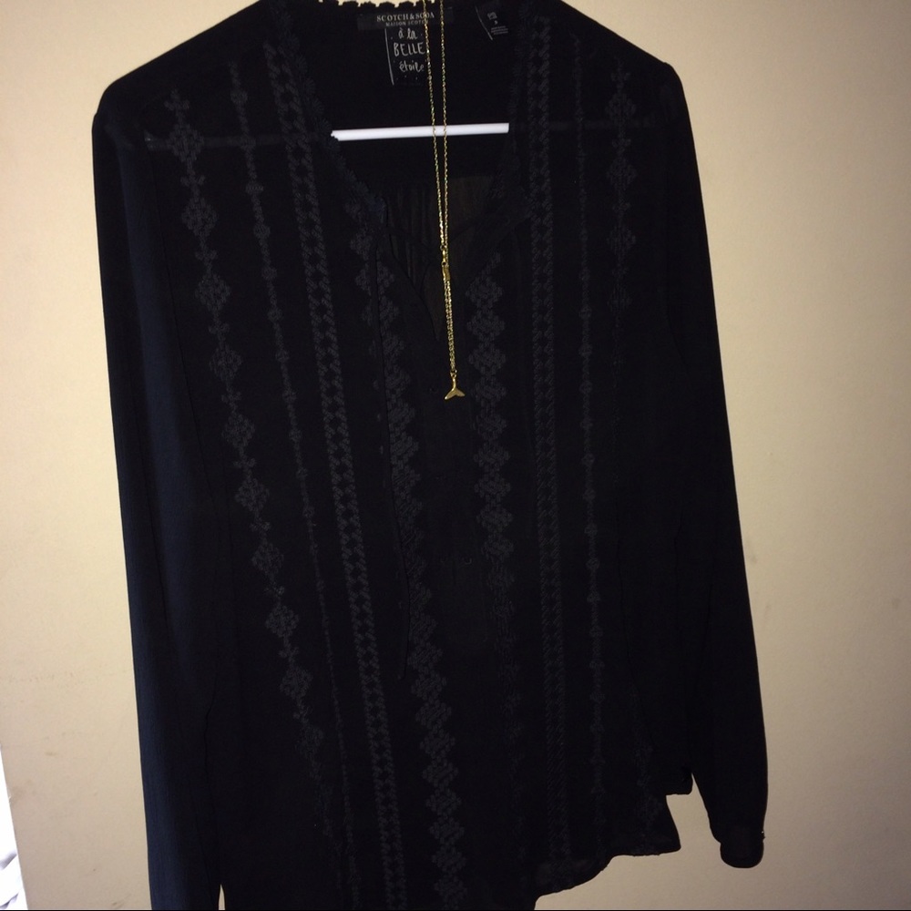 Scotch and Soda top & scotch and soda jeans.