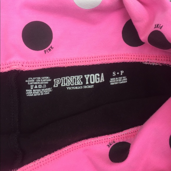 Pink Victoria's Secret yoga shorts - Picture 3 of 3