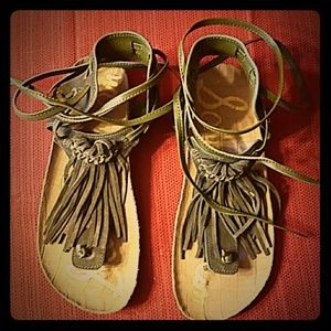 Sam Edelman fringe sandals