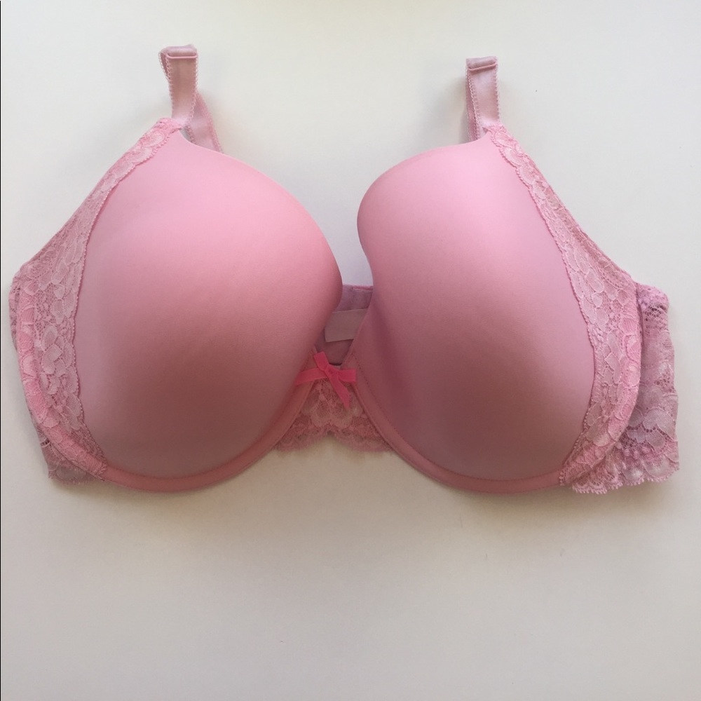 VS Dream Angels pink perfect coverage bra
