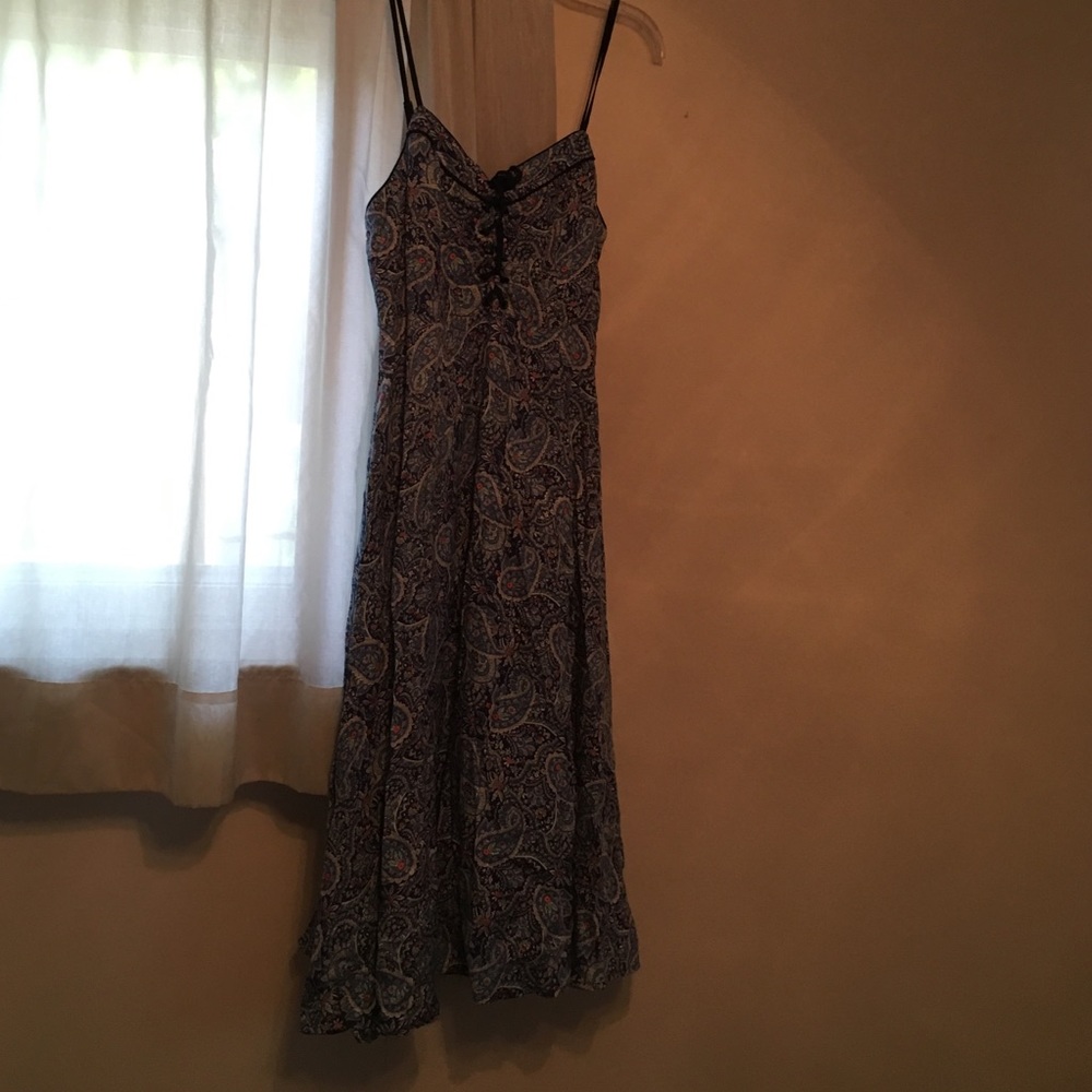 Blue renaissance dress