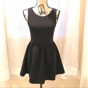 Black skater dress from H&M. Size XS.
