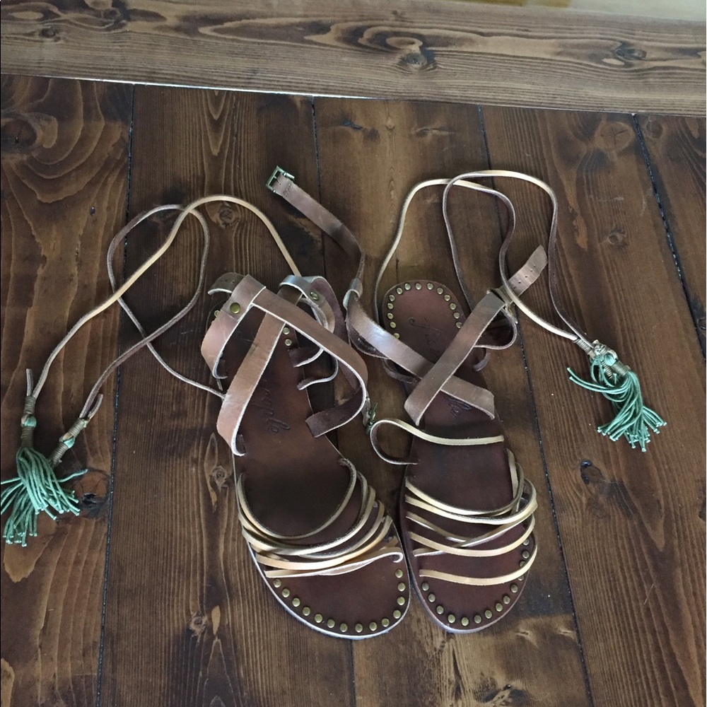 New Free People Willow Gladiator Sandals