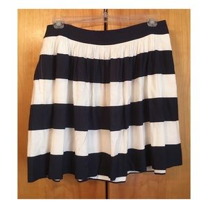 Stripped Skater Skirt