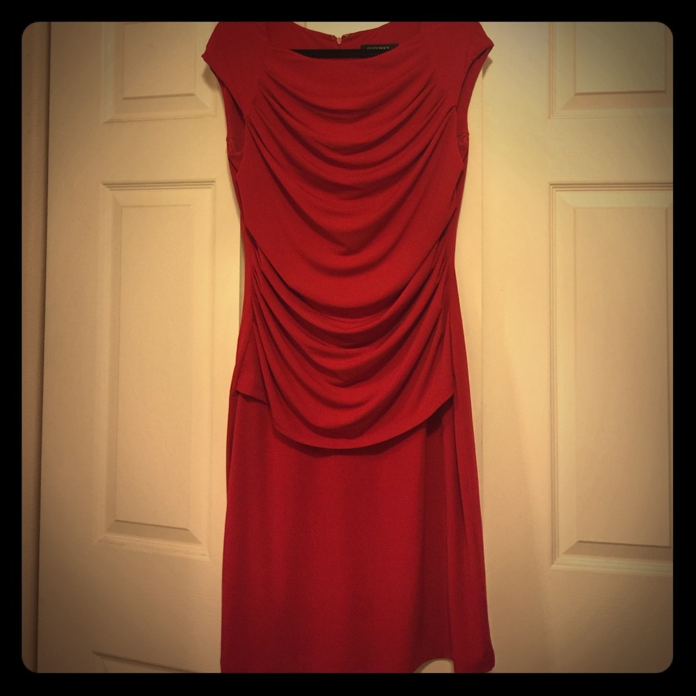 Ellen Tracy red dress, never worn