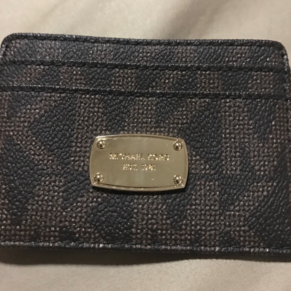 Micheal Kors Leather Card Holder