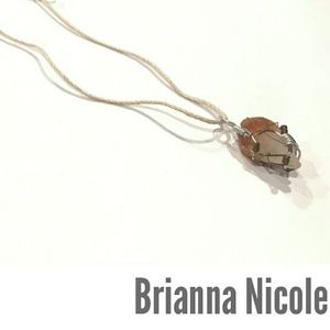 Handmade wire wrap stone