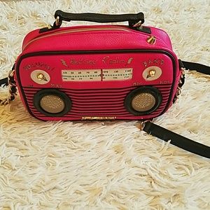 Betsey Johnson radio bag