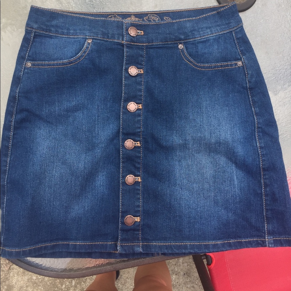 Jean skirt
