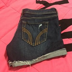 Hollister jean shorts