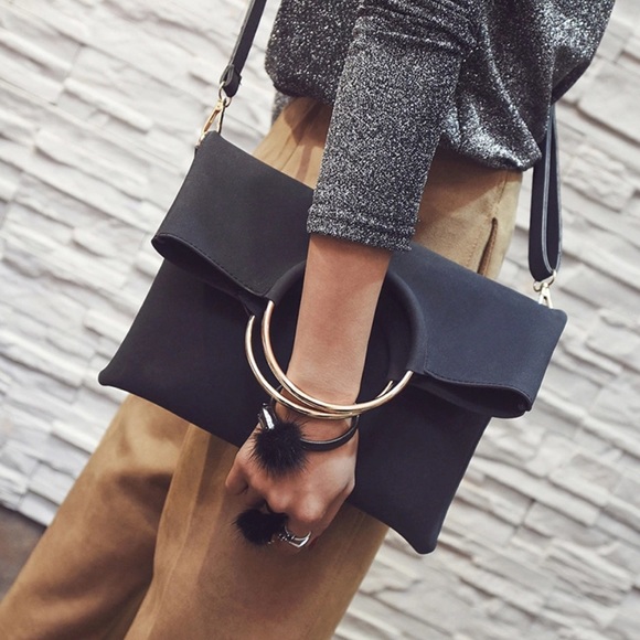 2X HP! 1 LEFT! Pippi Shoulder Bag & Clutch Set - Picture 2 of 3