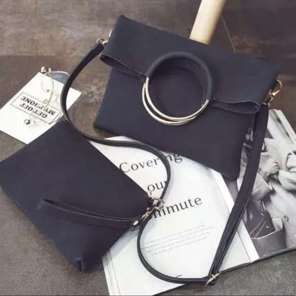 2X HP! 1 LEFT! Pippi Shoulder Bag & Clutch Set - Picture 3 of 3