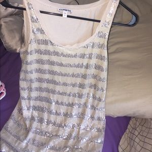 sparkle tank top