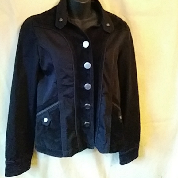 Think Tank suede and cotton jacket-size S - Picture 1 of 6