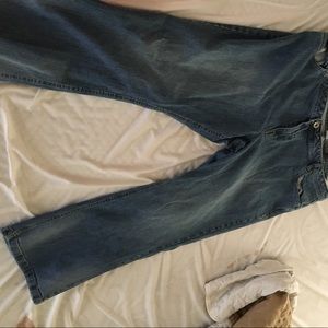 Natural reflection jeans