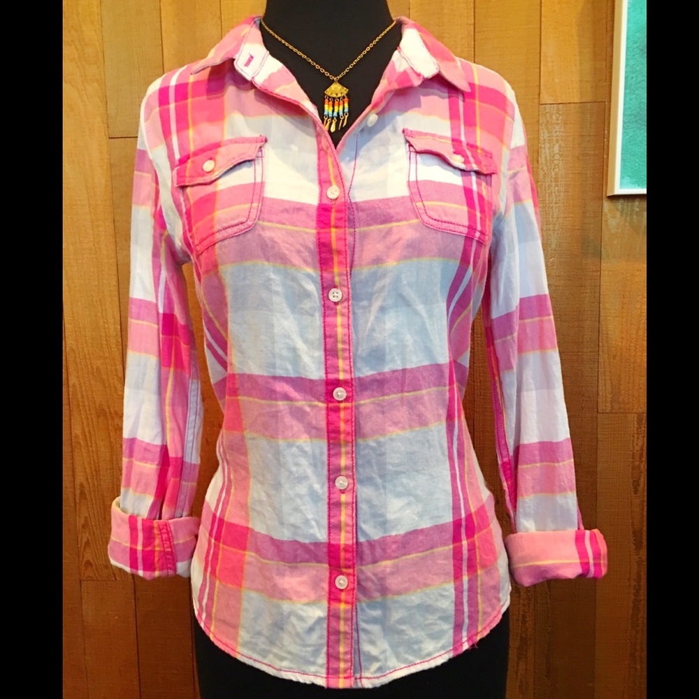 Plaid Button Down Shirt