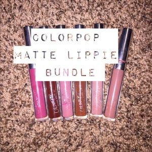 Colourpop matte liquid lip bundle