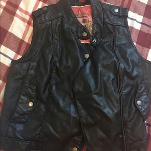 💥 BP by Nordstrom Faux Leather Vest 💥