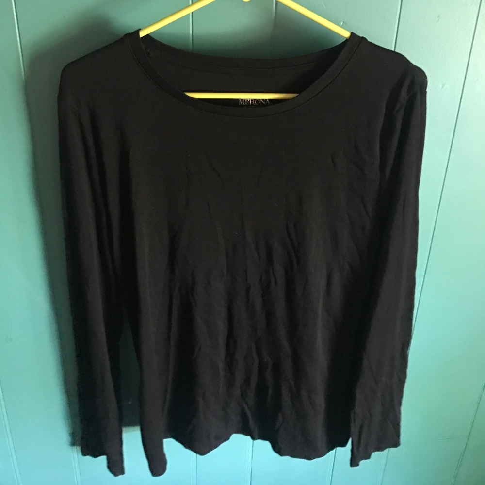 Basic black long sleeve