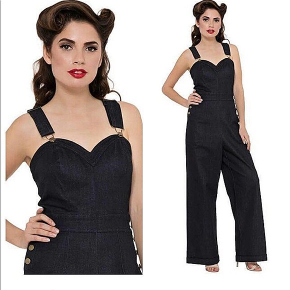 Rosie The Riveter Dungarees - Picture 2 of 5