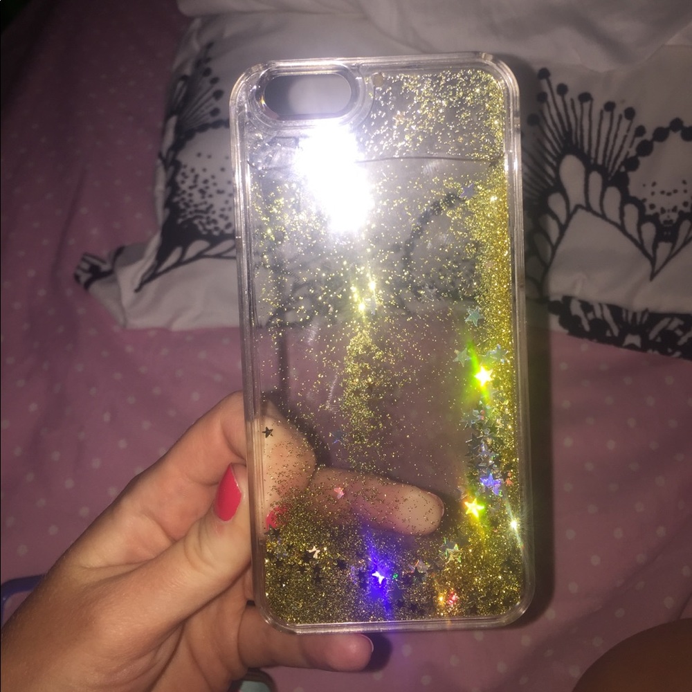 hard sparkle liquid case for the iphone 6