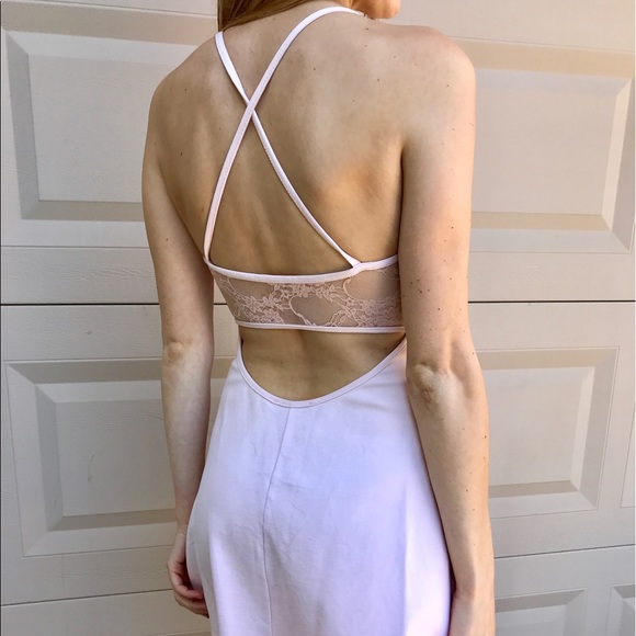 Light Pink Lace Dress - Picture 2 of 2