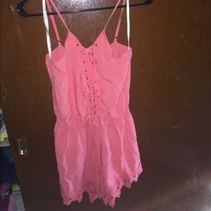 pink romper