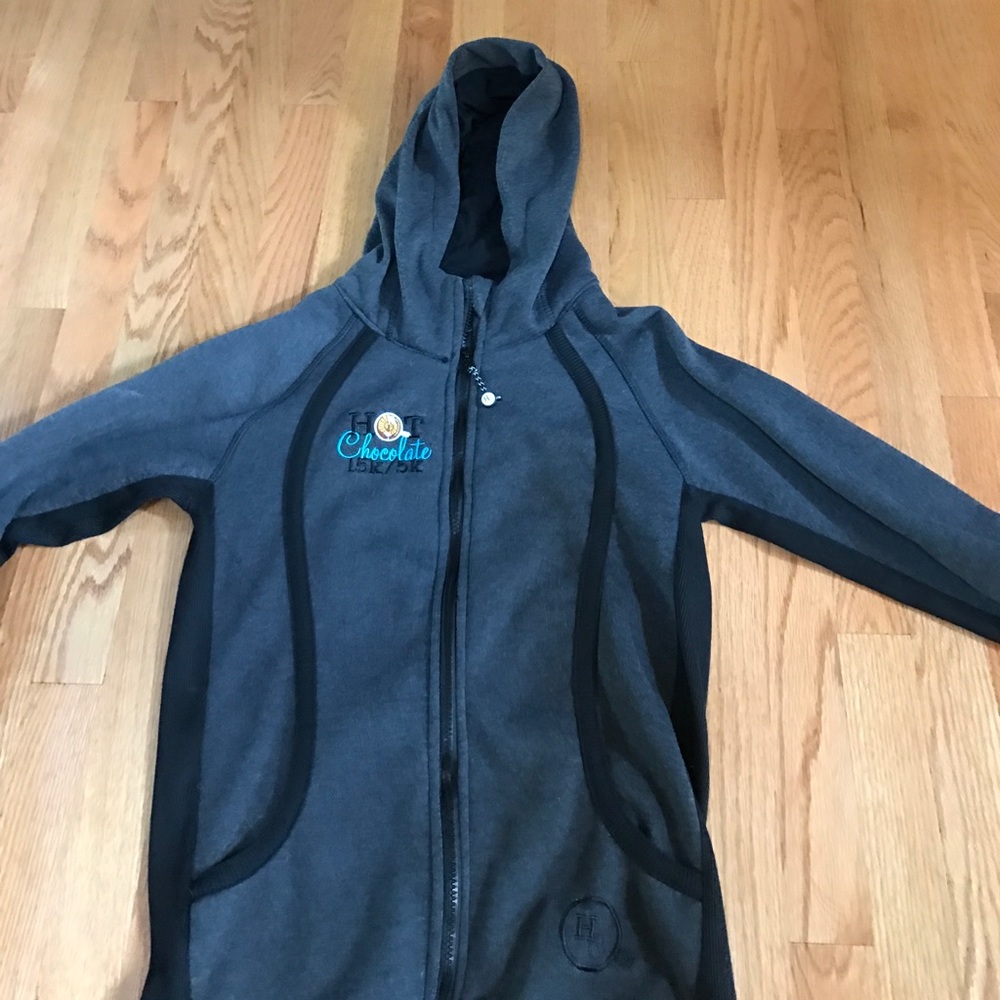 hot chocolate run hooded jacket