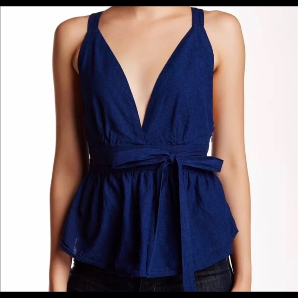Free People Plunge Tank Top 👄💄