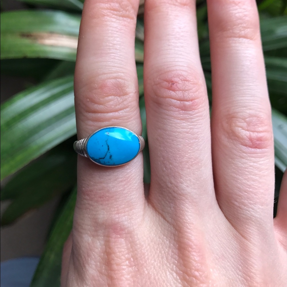 Silver Turquoise Ring
