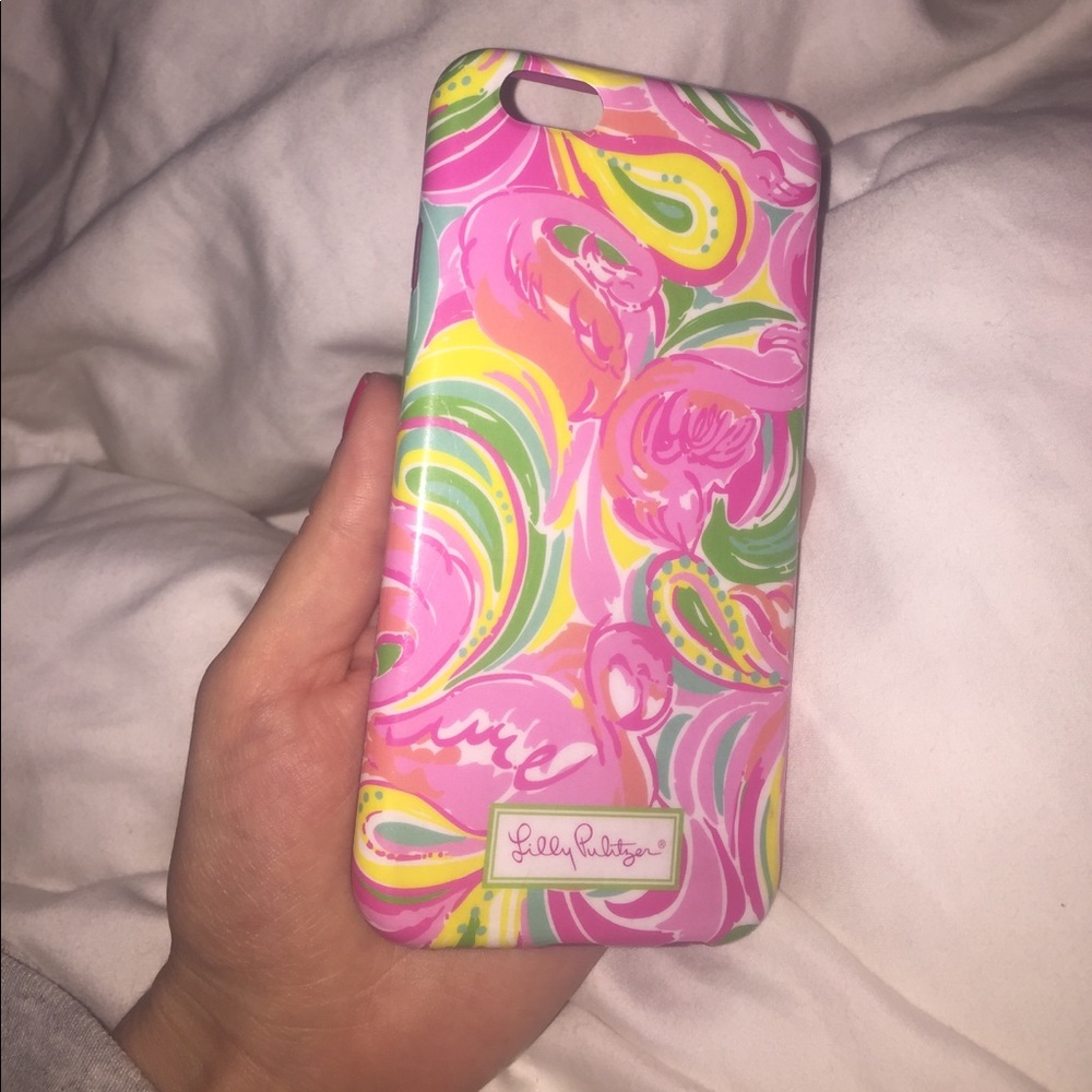 Lilly Pulitzer iphone 6 flamingo phone case