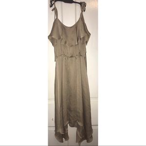 Forever 21 Gold Asymmetrical Dress