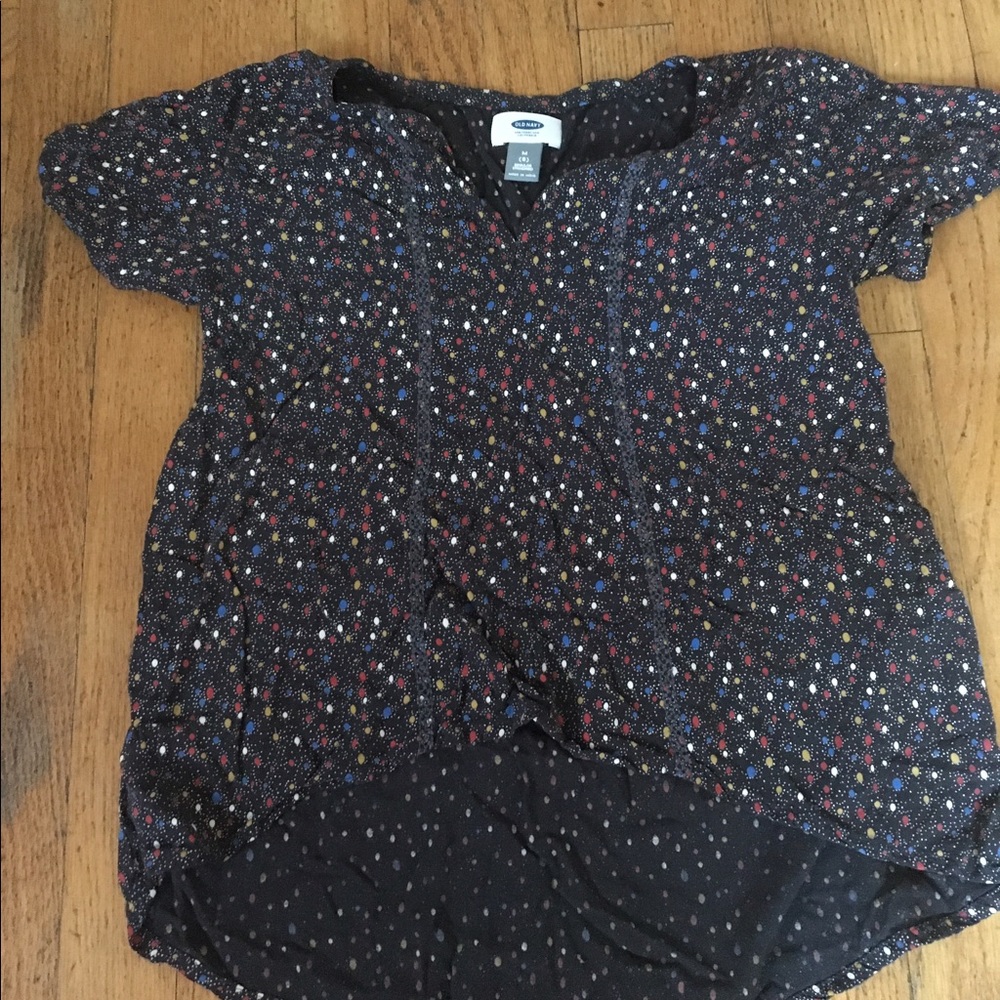 Spotty Mexican Style Blouse