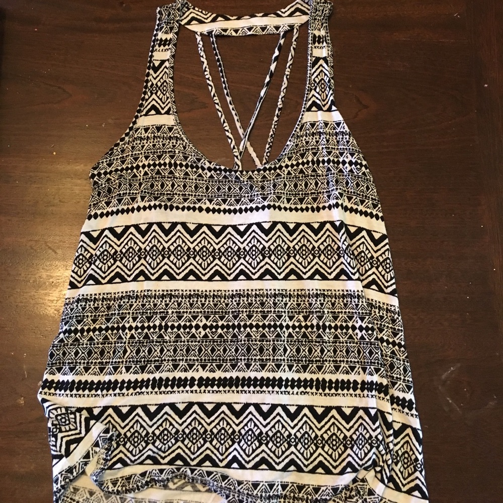 Racerback tank top