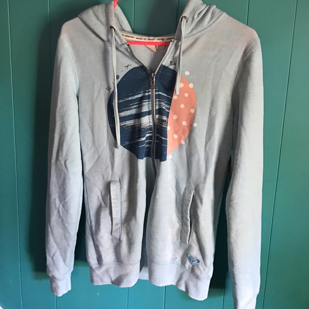 Zip up sweatshirt