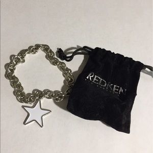 5 Redken silver bracelets
