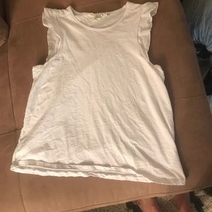 White tank top