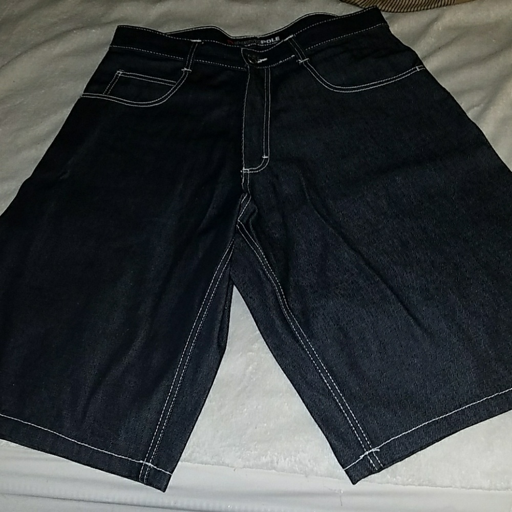 Men's Darkwash Jean Shorts