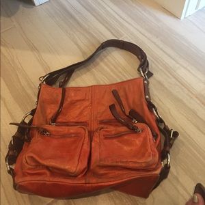 Orange Tano over the shoulder bag