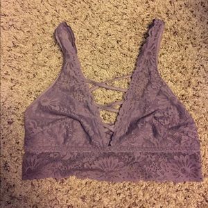 Pink Criss-Cross Bralette
