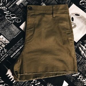 Madewell High-rise Twill Shorts